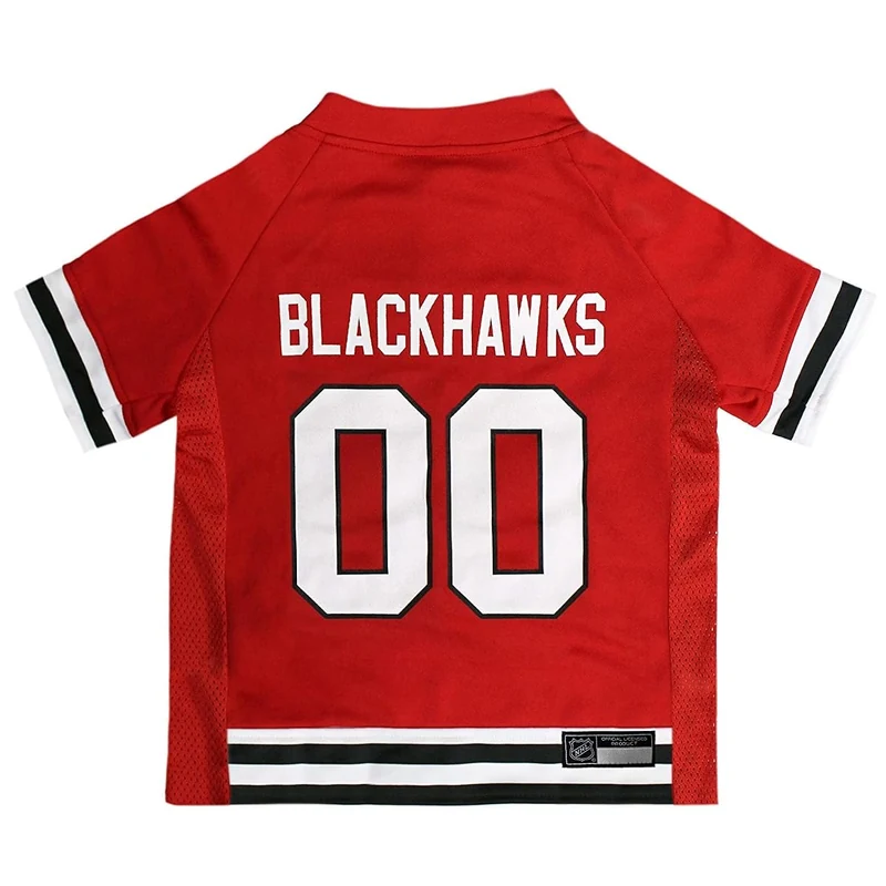 Pet Hockey Jersey Small Chicago Blackhawk Jersey Sports Jerseys